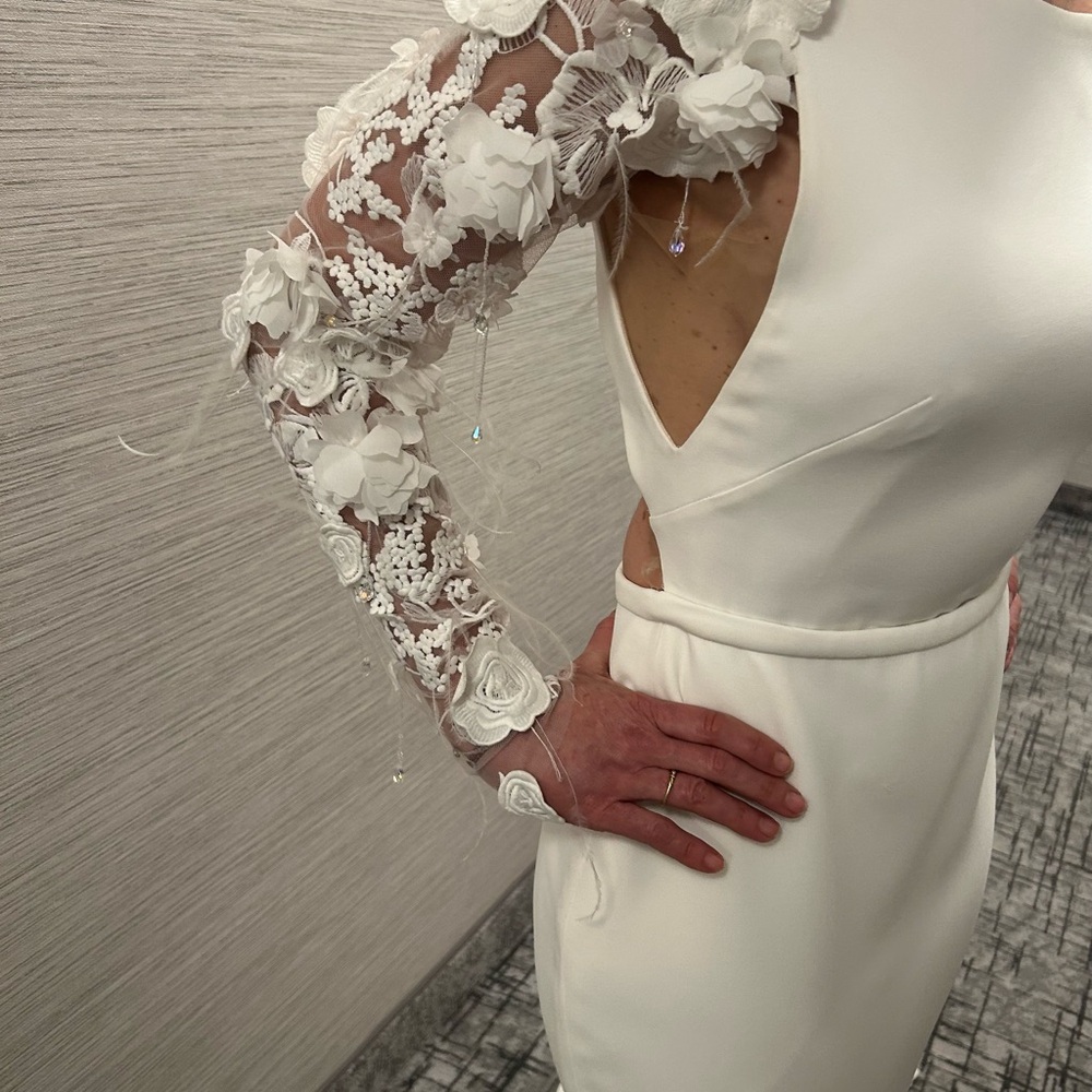 Alison Davis Ambrosia Wedding Dress (Free Detachable Sleeves)